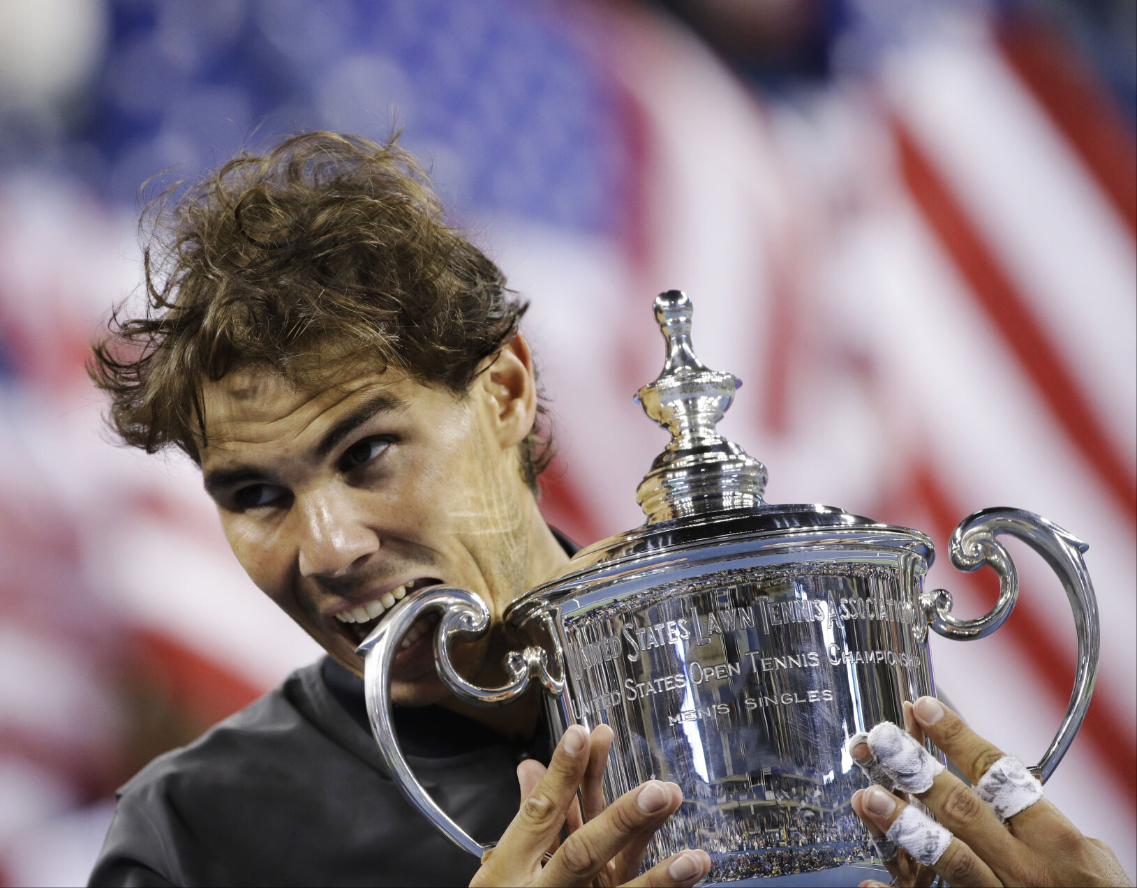 2013: Rafael Nadal wins his 13th Grand Slam title and second U.S. Open